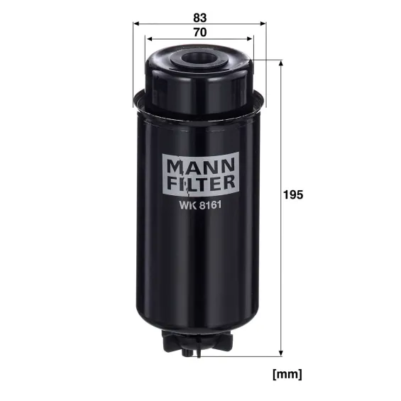 WK 8161 Yakıt Filtresi