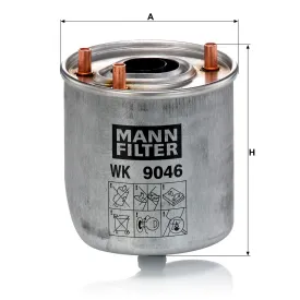 WK9046Z Yakıt Filtresi