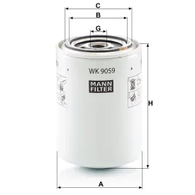 WK 9059 Yakıt Filtresi