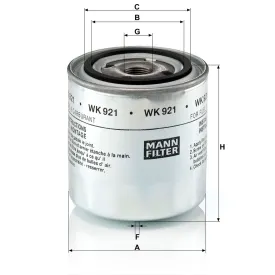 WK 921 Yakıt Filtresi