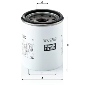 WK 923/2 x Yakıt Filtresi