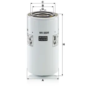 WK 930/6 x Yakıt Filtresi