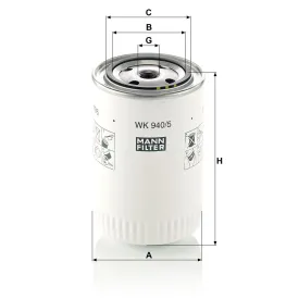WK 940/5 Yağ Filtresi