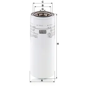WK 970/2 Yakıt Filtresi