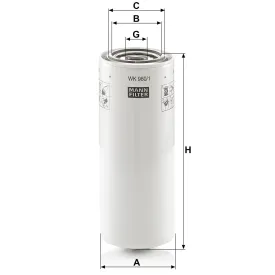 WK 980/1 Yakıt Filtresi