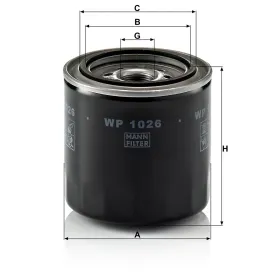 WP 1026 Yağ Filtresi
