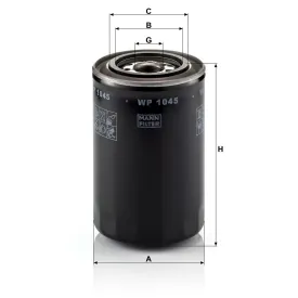 WP1045 Yağ Filtresi