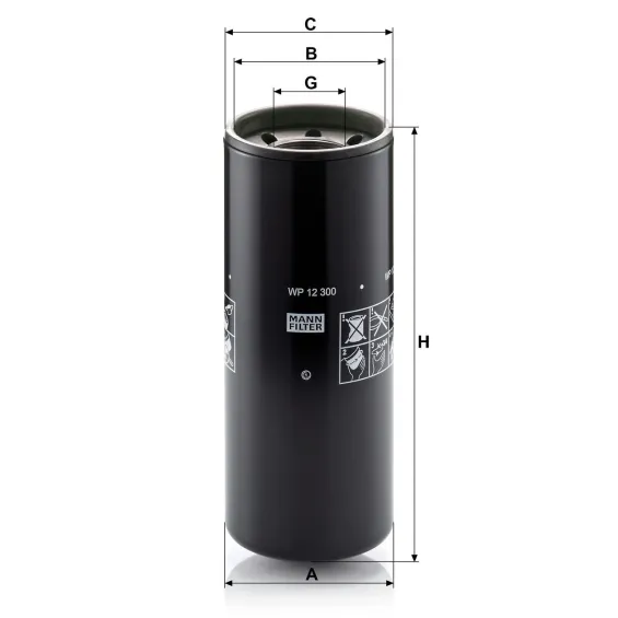 WP 12 300 Yağ Filtresi